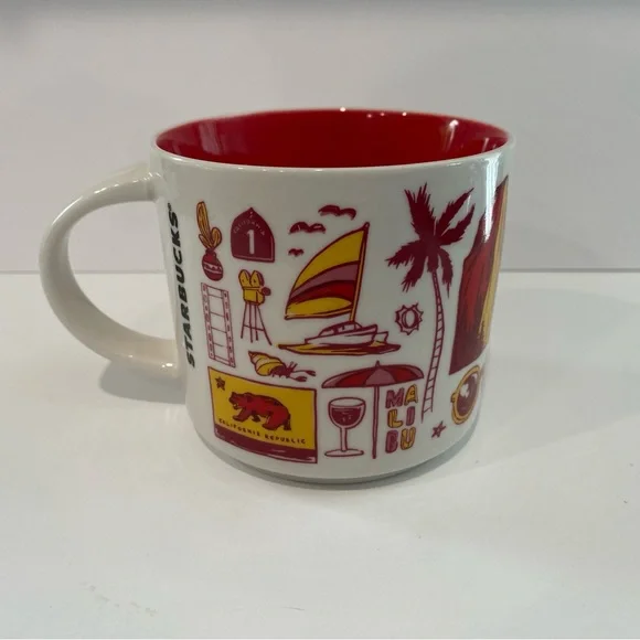 STARBUCKS BEEN THERE SERIES CALIFORNIA GOLDEN STATE COFFEE MUG 14 Oz 2021 - Picture 3 of 6